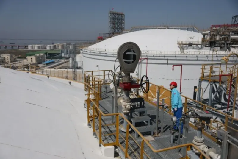 Kho tiếp nhận LNG đã vận chuyển hơn 100 tỷ mét khối khí tự nhiên ra nước ngoài