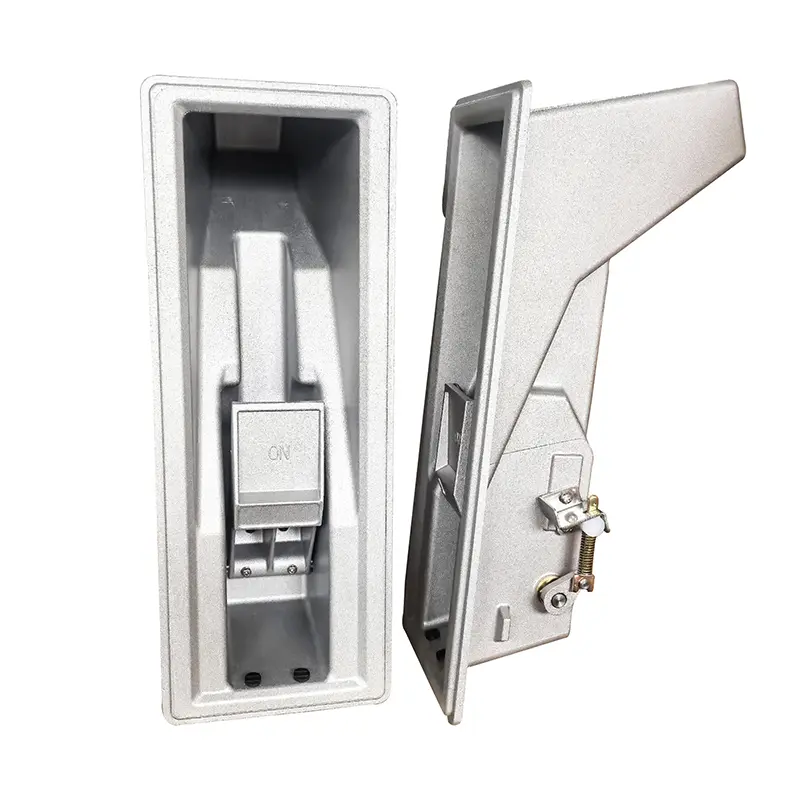 Hợp kim nhôm bao gồm bao da lớn với Hall hoặc Micro Switch