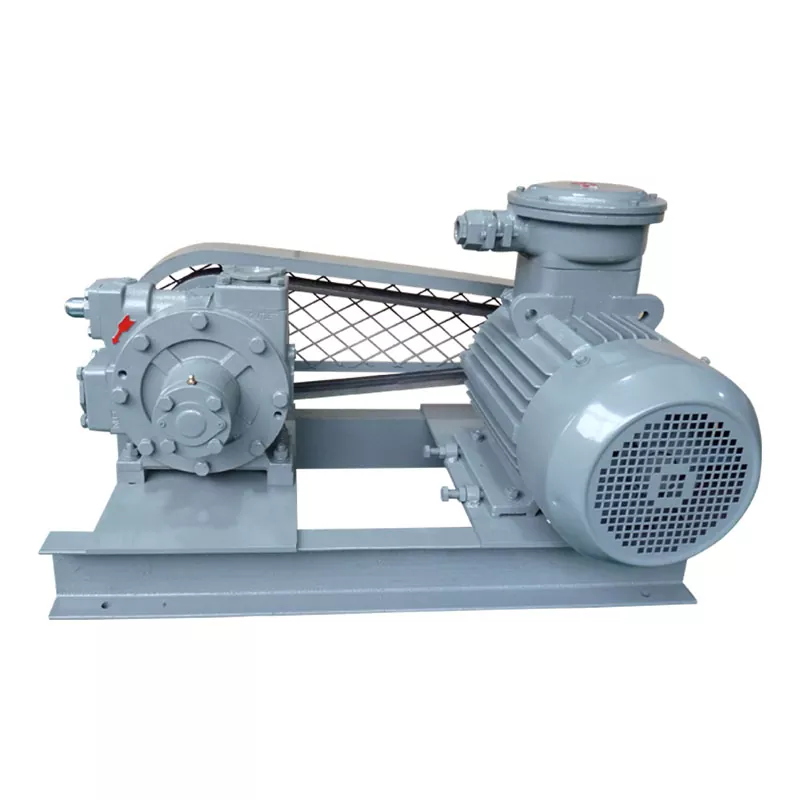 Máy bơm cánh qupg Z2000 LPG với động cơ